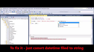 Mssql Fix Error Conversion Failed When Converting Date And Or Time From Character String N