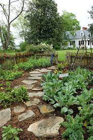 Vegetable Garden Pathway Garden