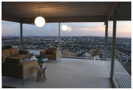 Interior shot of the Stahl House  Case Study House no       