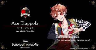 Ace Trappola (VO: Seiichiro Yamashita)｜Characters｜Official english website  of Disney Twisted-Wonderland