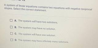 Linear Equations Contains Two Equations