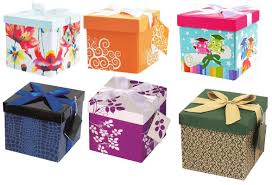 folding gift box s 12 x 12 x 12 cm