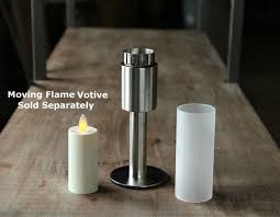 Stainless And Frosted Glass Tealight