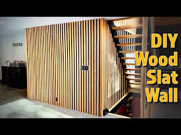 Diy Wood Slat Wall Start To Finish