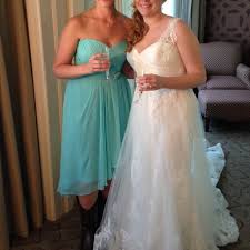 Bari Jay Turquoise Bridesmaid Dress Style 866