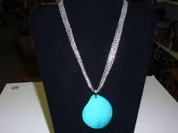 necklace aquamarine s