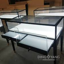 gl top used jewelry display cases