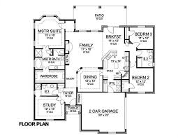 3 Bedrm 2402 Sq Ft Tudor House Plan