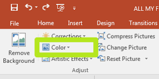 picture transpa in powerpoint 2016