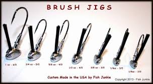 Jig Weight Size Chart Fish Fish Hook Tools