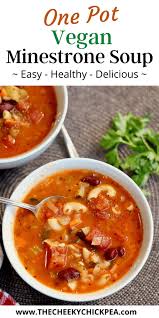 incredible vegan minestrone soup the