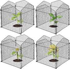 4 packs garden plant protector cage