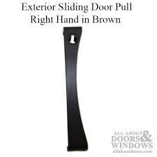 Exterior Sliding Door Pull Left Hand