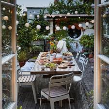 Outdoor Space With Ikea For Summer