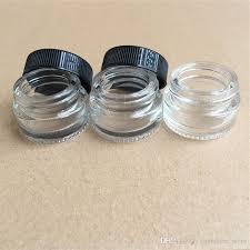Glass Jars 5ml 3ml Concentrate