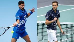 Medvedev, as calm and collected as ever, responded to those quotes with a smile: Atp Tour Finals Novak Djokovic Vs Daniil Medvedev Live Stream In India H2h And Preview