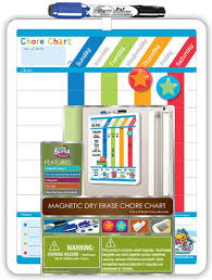 Details About Board Dudes Magnetic Dry Erase Rewards Chore Chart With Marker And Magnets 1102