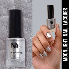 ny bae nail lacquer glitter silver