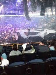 Oracle Arena Section 124 Row 21 Seat 17 Justin Bieber