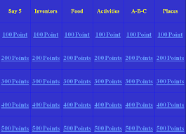 jeopardy     the board png