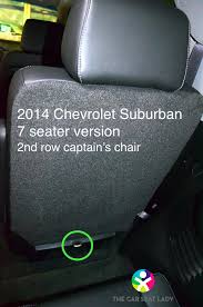 the car seat ladychevrolet suburban