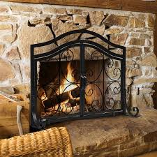 Boyel Living Fireplace Screen With