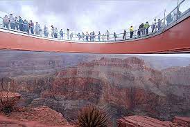 Skywalk At The Grand Canyon Desertusa