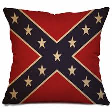 rebel flag throw pillows cases