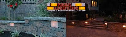 Retaining Wall Lighting Kerr Lighting Paverlight International Paverlightinternational