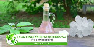 rose water for permanent hair removal