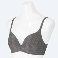 Details About New With Tags Uniqlo Beauty Light Heather Wireless Bra Sz 34 36 C D Dd