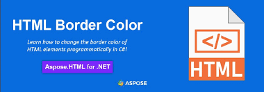 change html border color in c change