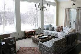 large windows and how to decorate