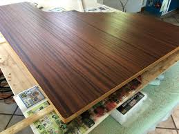 Protective Finish For Desk Over Danish