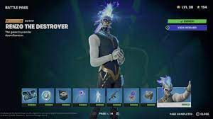 How to Unlock Renzo The Destroyer Skin in Fortnite | Battle Pass Rewards  Page 1 - YouTube