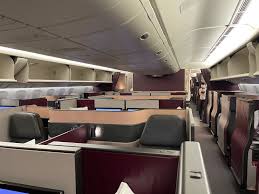 review qatar airways 777 300er qsuite