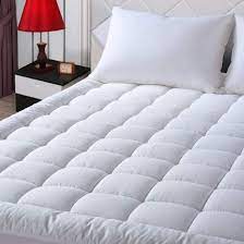 Adding a queen bed pad to your mattress provides extra comfort and can also make your mattress last longer. Amazon Com Easeland Queen Size Mattress Pad Pillow Top Mattress Cover Quilted Fitted Mattress Protector Cotton Top 8 21 Deep Pocket Cooling Mattress Topper 60x80 Inches White Home Kitchen