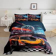 Race Car Bedding Set Boys Extreme