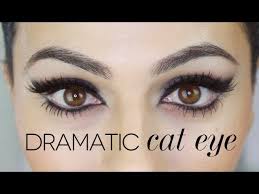 sophia loren inspired cat eye tutorial