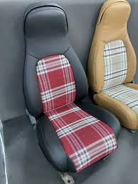 Racing Tartan Plaid Seat Covers
