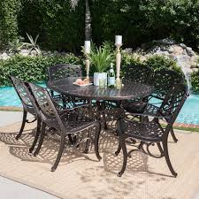 Clarisse Outdoor 7 Piece Dining Set