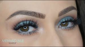 light blue makeup tutorial evita