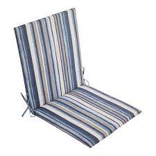 stylewell universal 19 5 in x 21 5 in outdoor sling chair cushion in isadora stripe