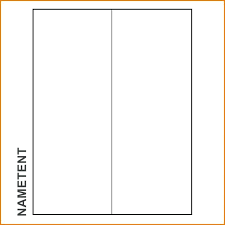 Name Tent Template Card Lovely Avery Cards Gormlai