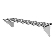 Stainless Steel Pipe Wall Shelf St R09
