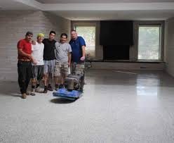 refinish their terrazzo flooring
