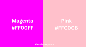 magenta vs pink all the differences