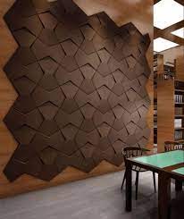 leather 4d 3d wall panel by hari decor