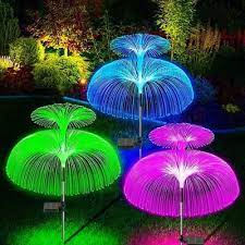 Solar Garden Stake Light Jellyfish
