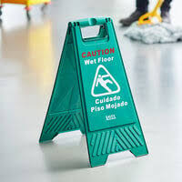 caution wet floor signs